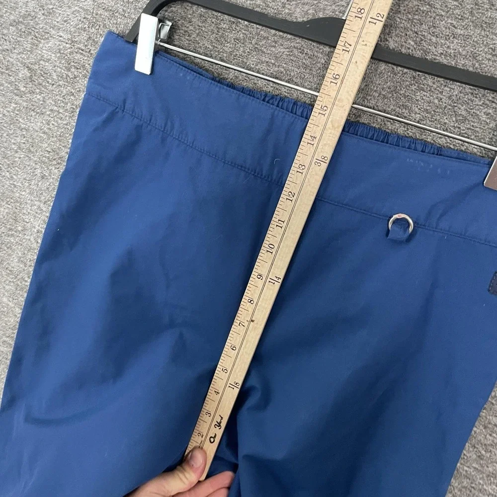 VTG The North Face Gore-Tex Ski Snow Pants Mens Large Blue Waterproof Shell Zip